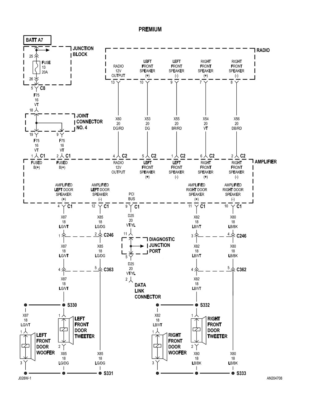 Radio Speaker Wiring Diagram