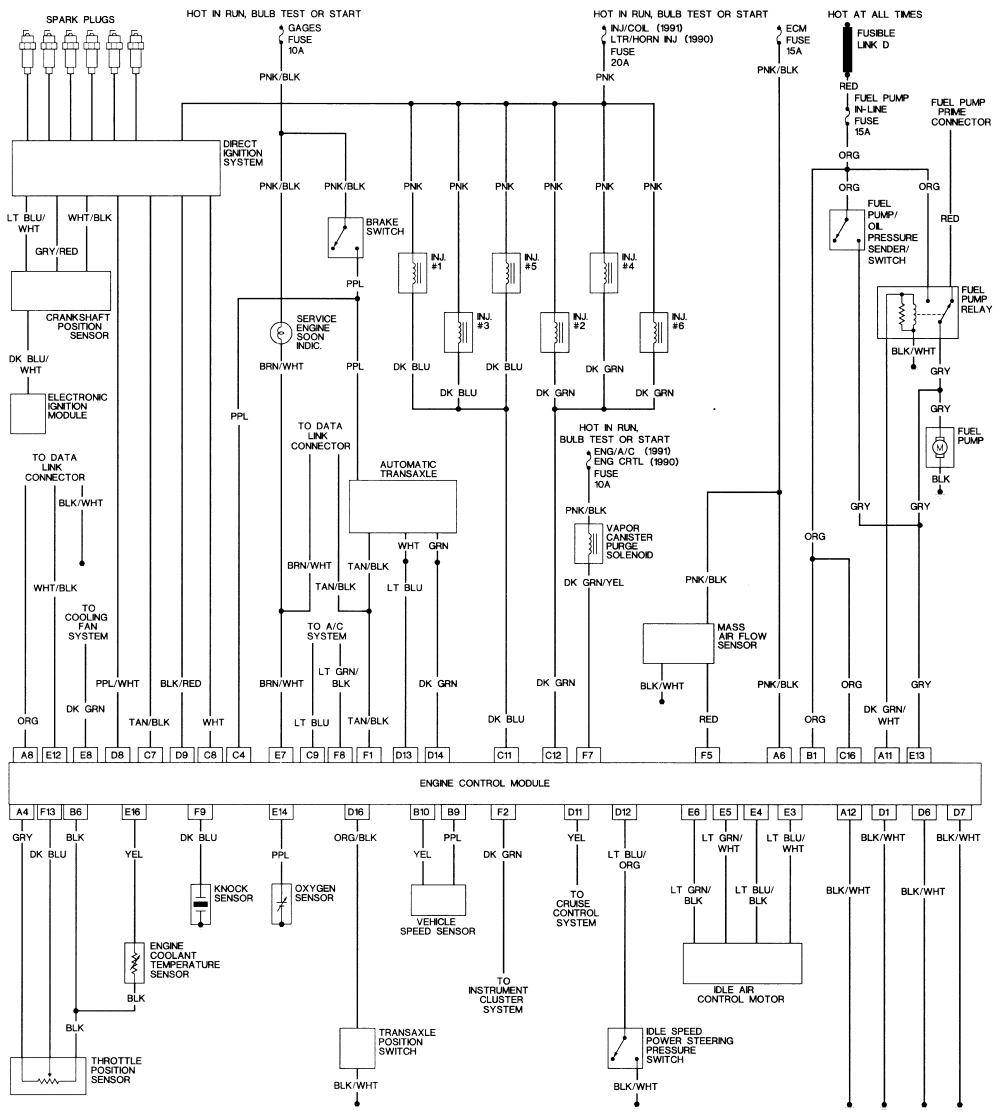 4d0999c Wiring Diagram 1990 Oldsmobile Cutlass Ciera Wiring