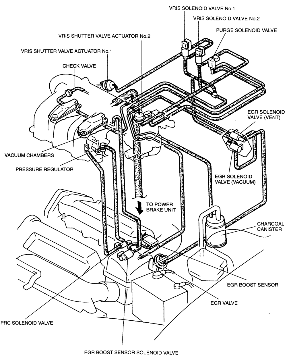 1997 Vacuum Diagram Inside