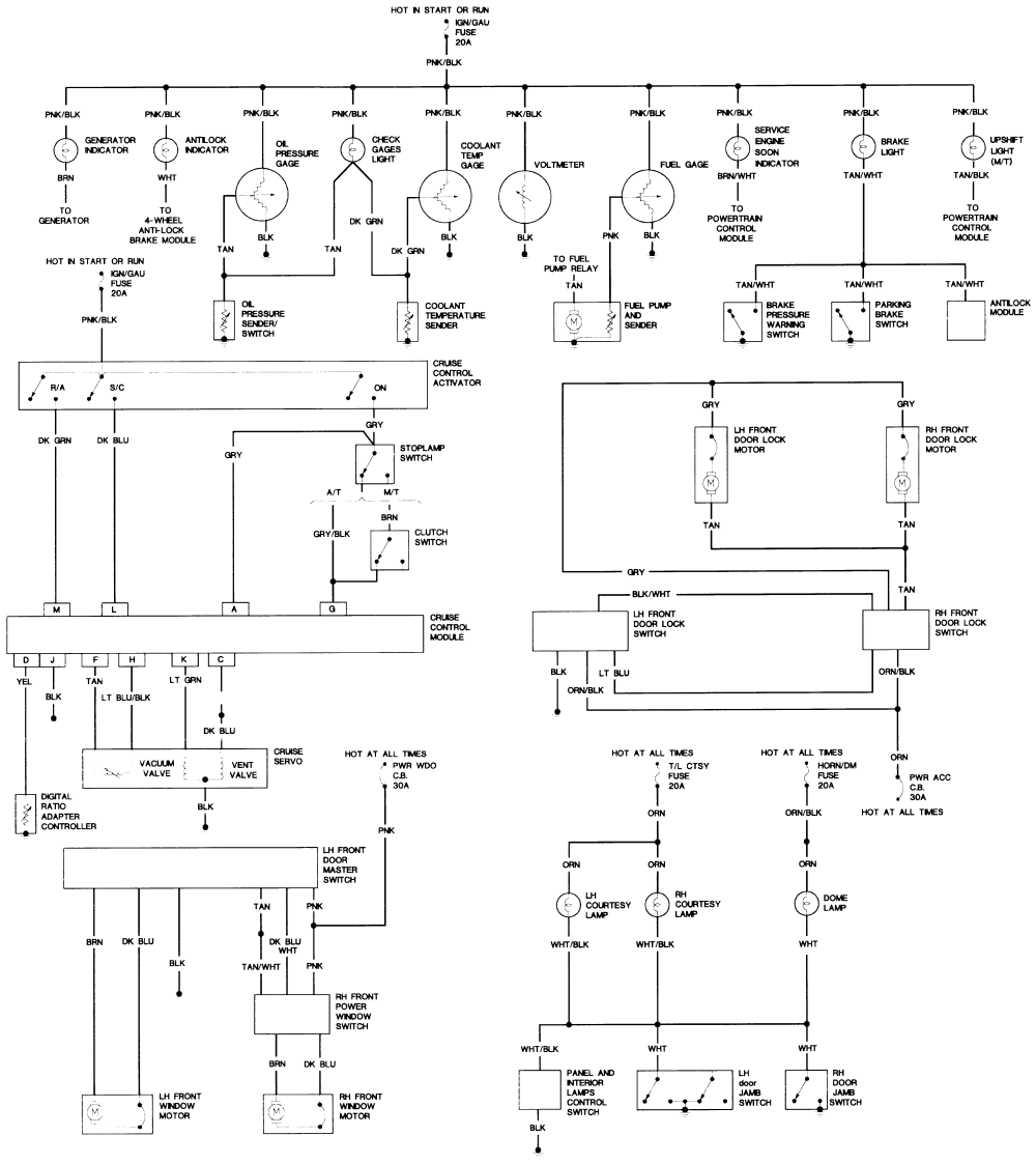 Radio Wiring Diagram For 1989 Chevy S10 - Wiring Diagram and Schematic