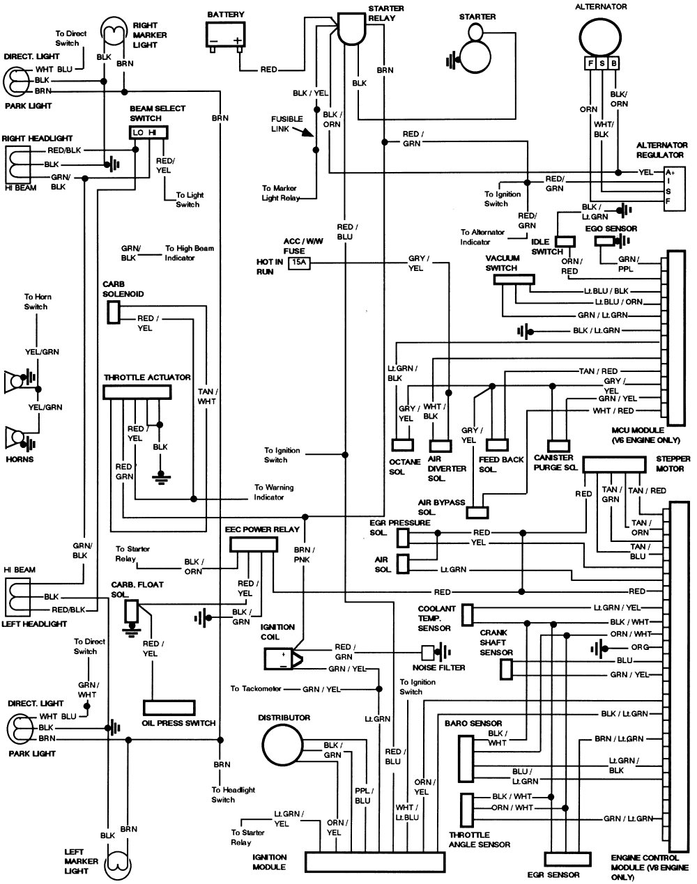 I Need A Wiring Diagram For Two Vehicles  One Is A 1982