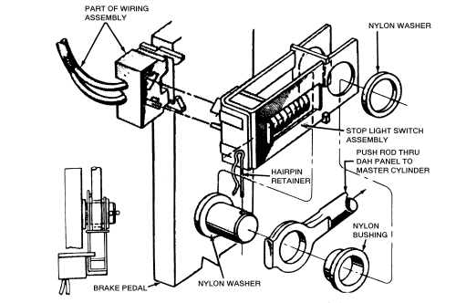 1979 Lincoln Continental: brake light went..I pushed the ... 1963 lincoln brake light wiring 