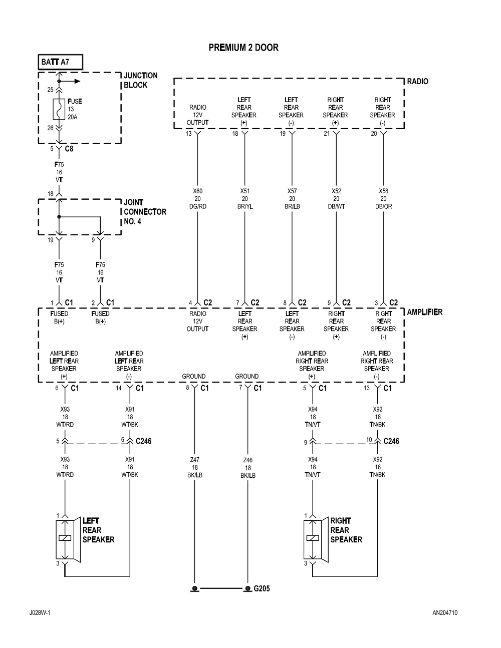 Do You Have A Wiring Diagram For A 2002 Dodge Dakota Radio