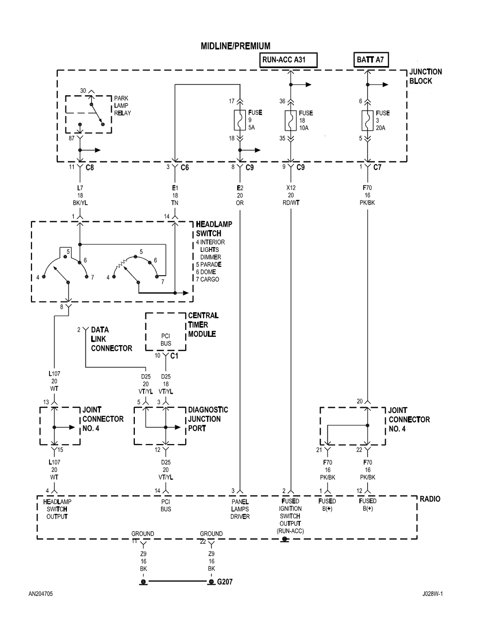 Do you have a wiring diagram for a 2002 dodge dakota radio