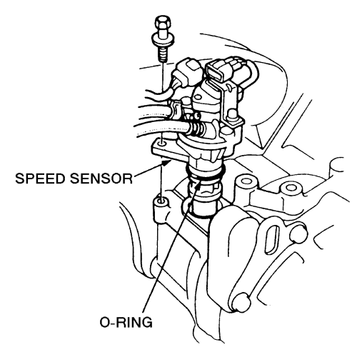 1991 Honda accord speed sensor replacement #4