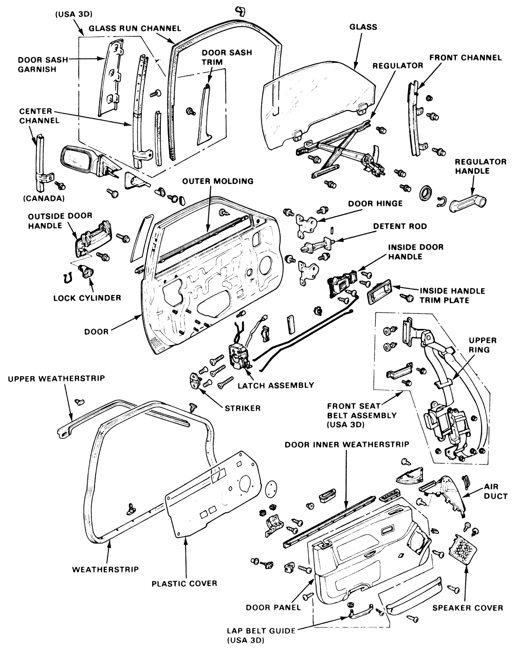 1989 Honda crx wiring diagram #4