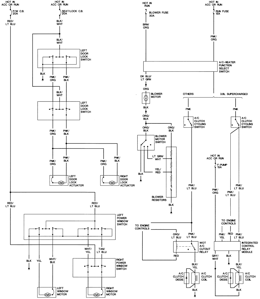 Need Engine Bay Wiring Diagram For A 1989 Ford Thunderbird