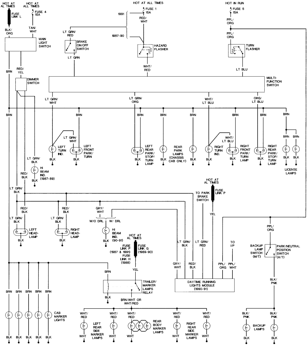 I've got an odd wiring problem with my 1987 f150 the brake lights