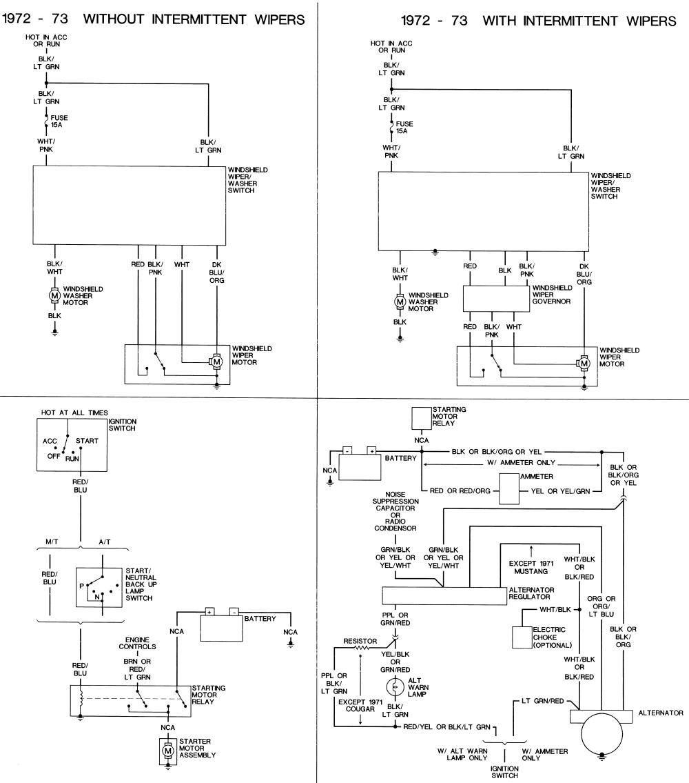 1973 mustang wiring - MustangForums.com