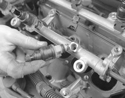 1998 Plymouth Breeze 2 liter 4 cylinder engine, The check engine light