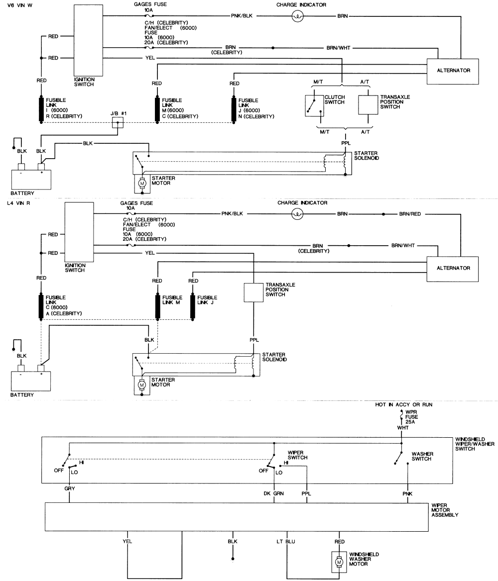 I need electrical wiring disagrams specifsicaslly fsor 1988 chevy celebrity