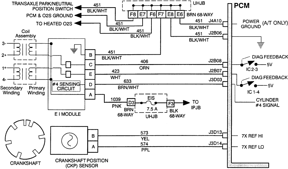 1998 saturn: 4cyl does not start..sitting..getting 12..one wire