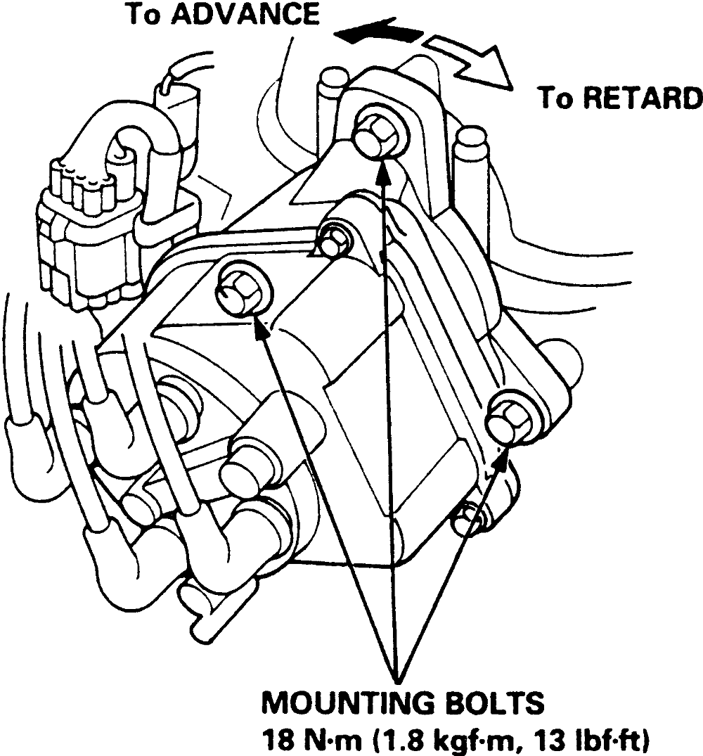 1994 Honda civic ignition timming #7